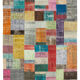 Handwoven Anatolian Contemporary 202 cm x 302 cm Multicolor Patchwork Rug