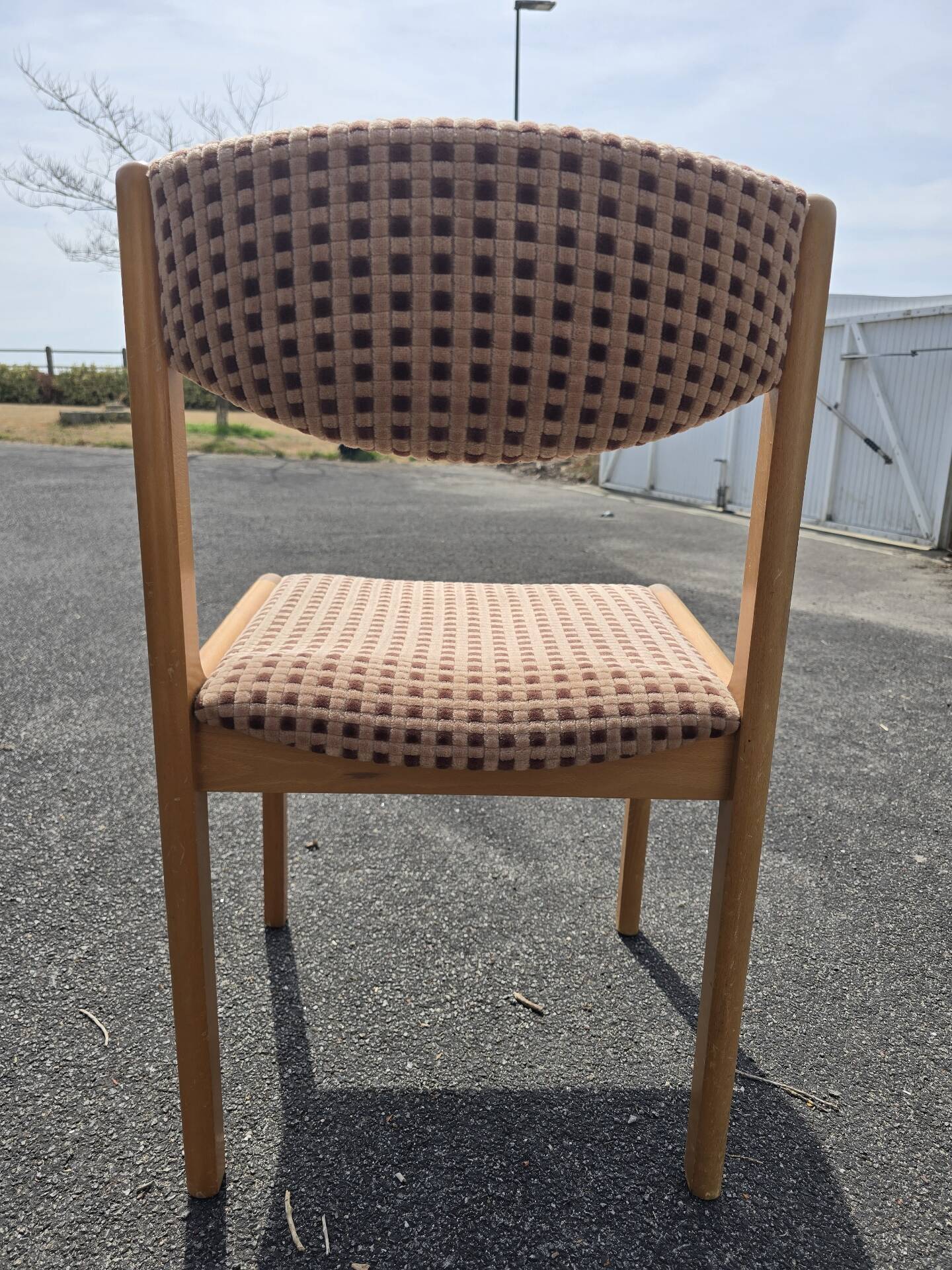 Lot de 6 chaises Self en bois – années 80/90