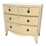 Commode antique peinte