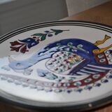 Assiette décorative esprit picasso