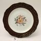 Set of 6 Dessert Plates "L'Amandinoise", model "Clématite"