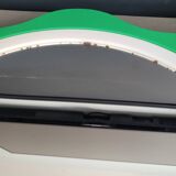 Plastic flower mirror by Finnish designer Makisen Kuvastin