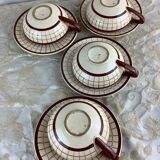 Tasses & Soucoupes anciennes Longchamp