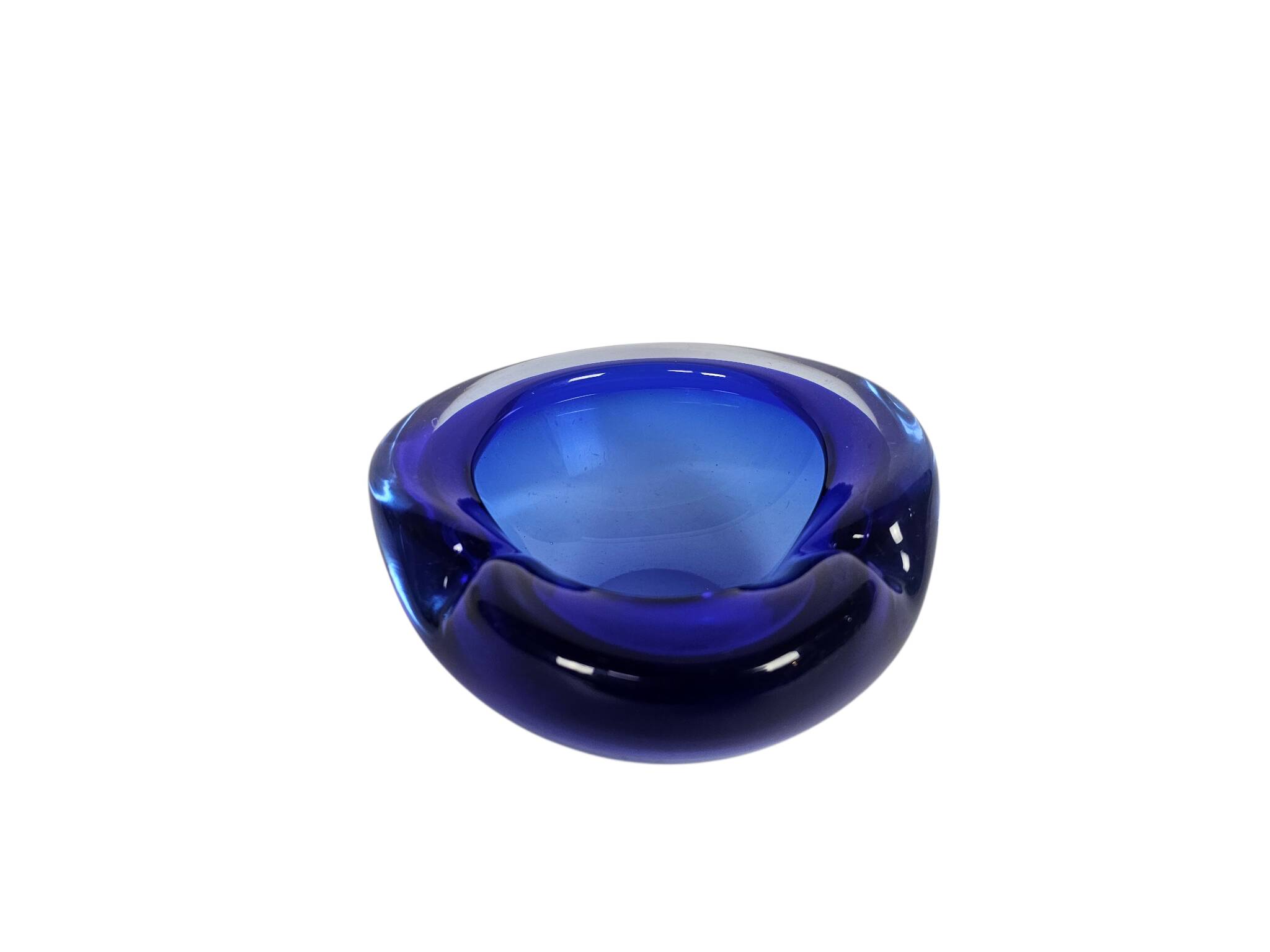 Murano - Sommerso - Flavio Poli - transparent - blue - 60s