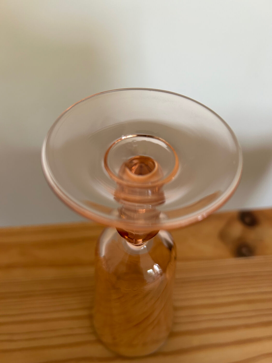 Set of 6 Rosaline champagne flutes