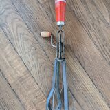 Antique manual metal mixer