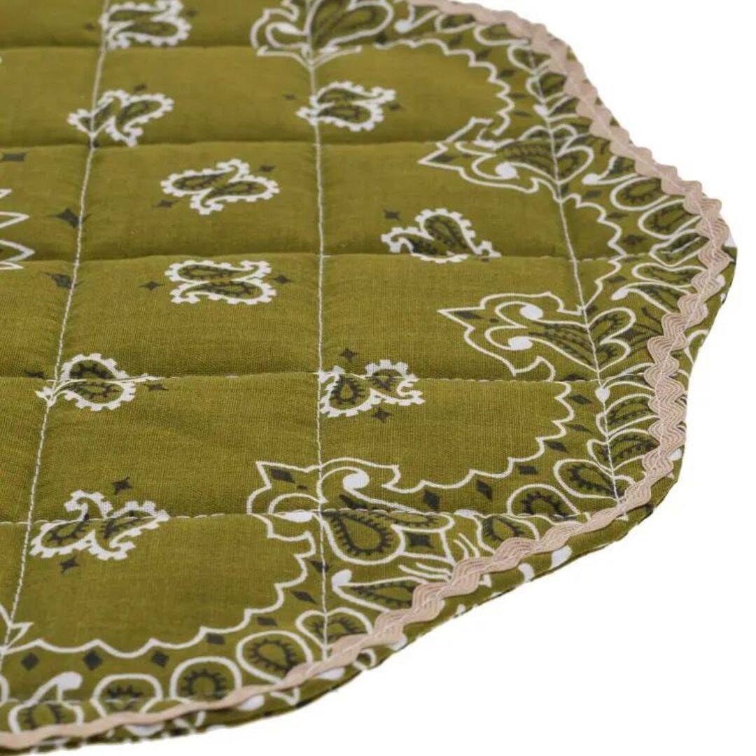 Bandana placemat - bronze
