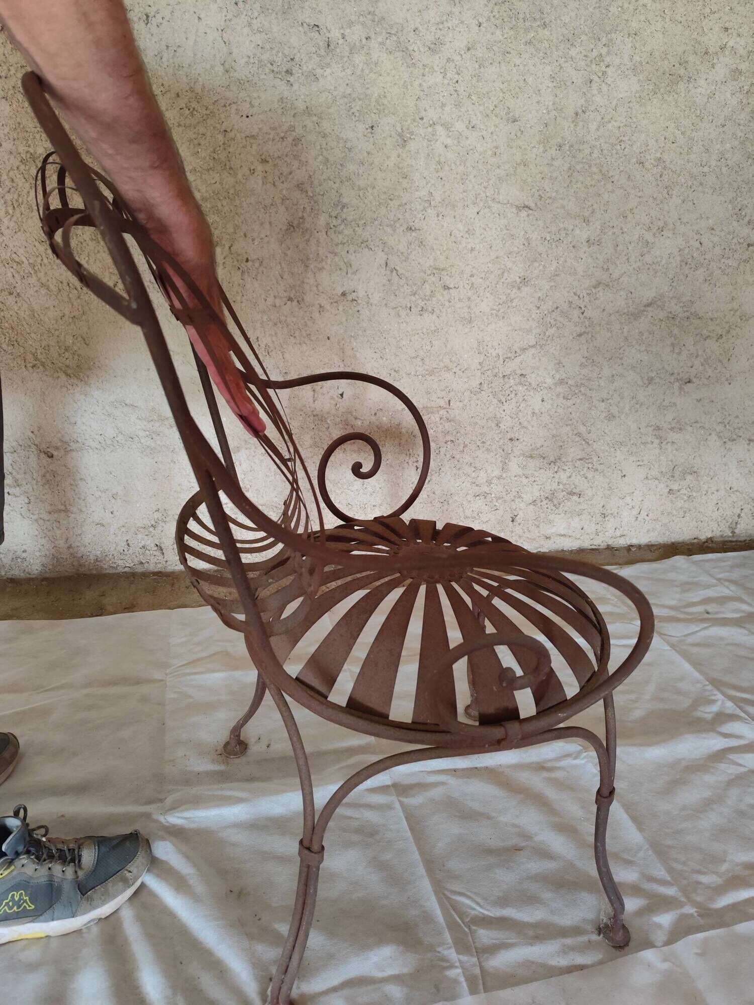 Garden armchair