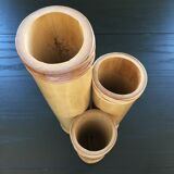 Bamboo vase 3 cylinders