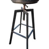 Adjustable industrial stool