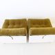 C&B Italia Amanta set of 2 lounge chairs by Mario Bellini 70s