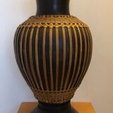 Large wooden vase