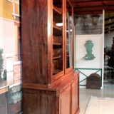 Two-body library in mahogany XIX