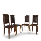 Italian art deco dining chairs 1920s