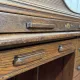 Bureau à cylindre en chêne
