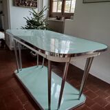 Table Culina vintage tôle émaillée