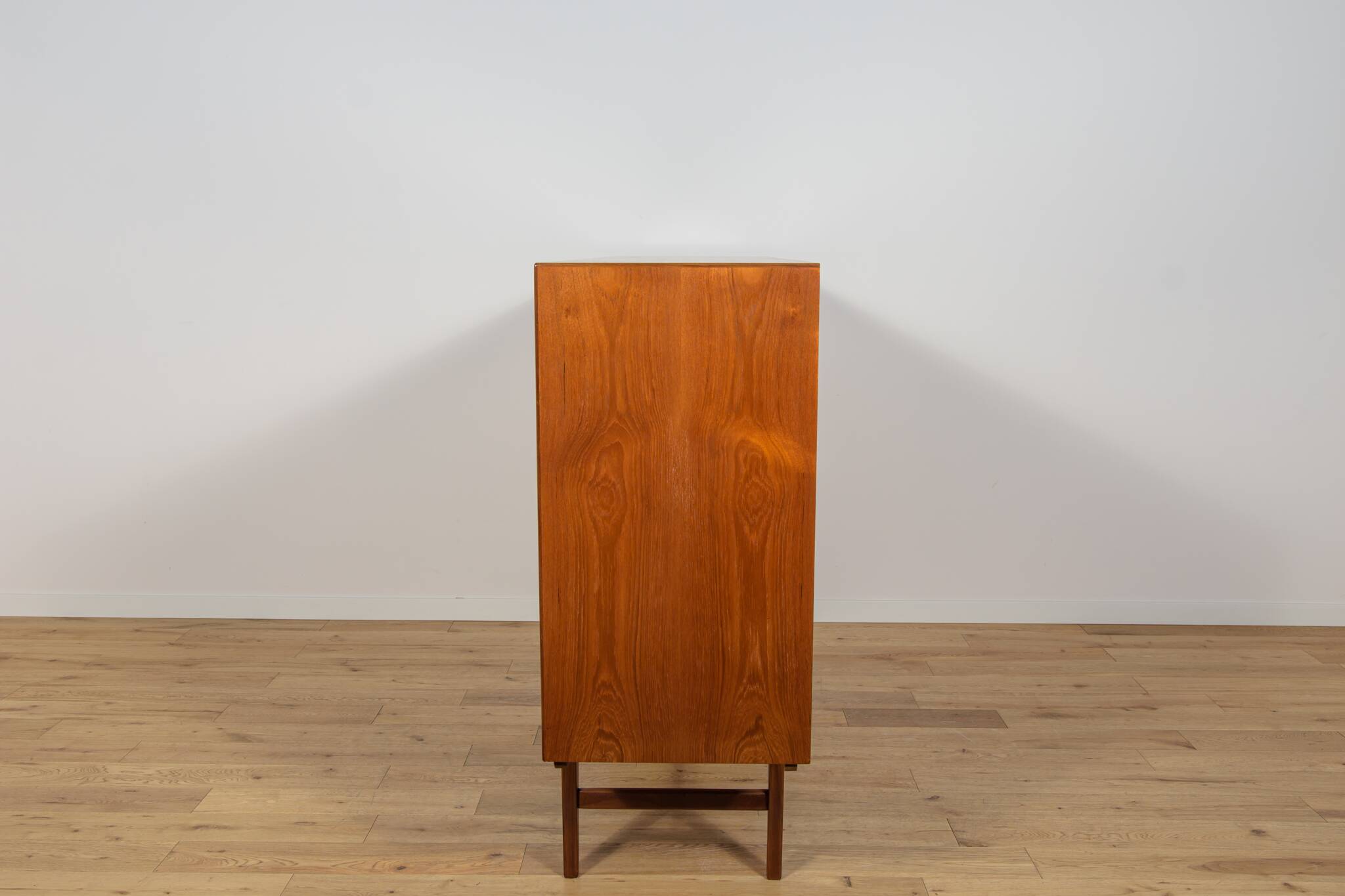 Mid-Century Teak High Sideboard, Denmark, 1960s