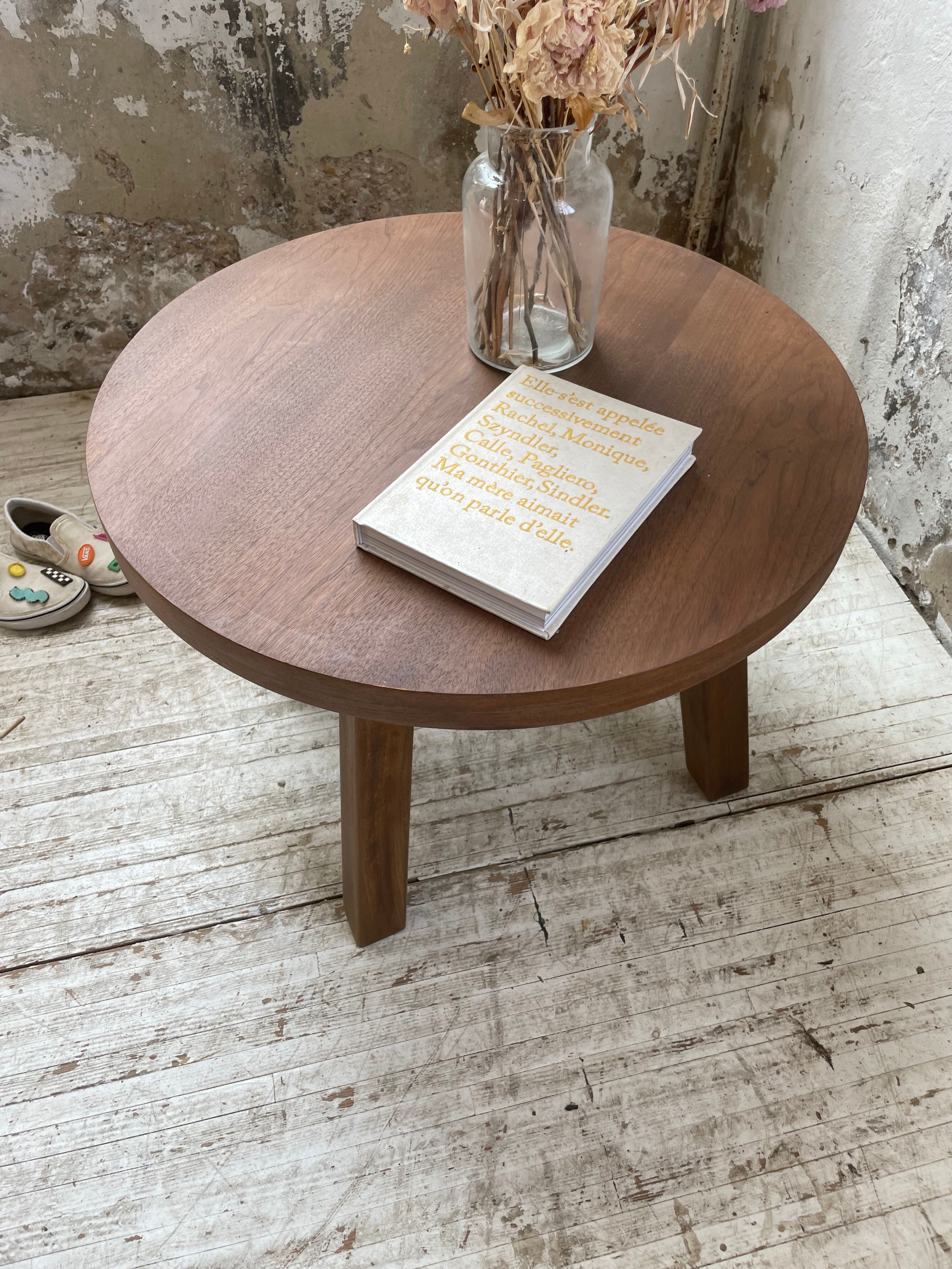 Elm coffee table 50s