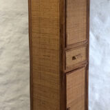 Bamboo and rattan closet