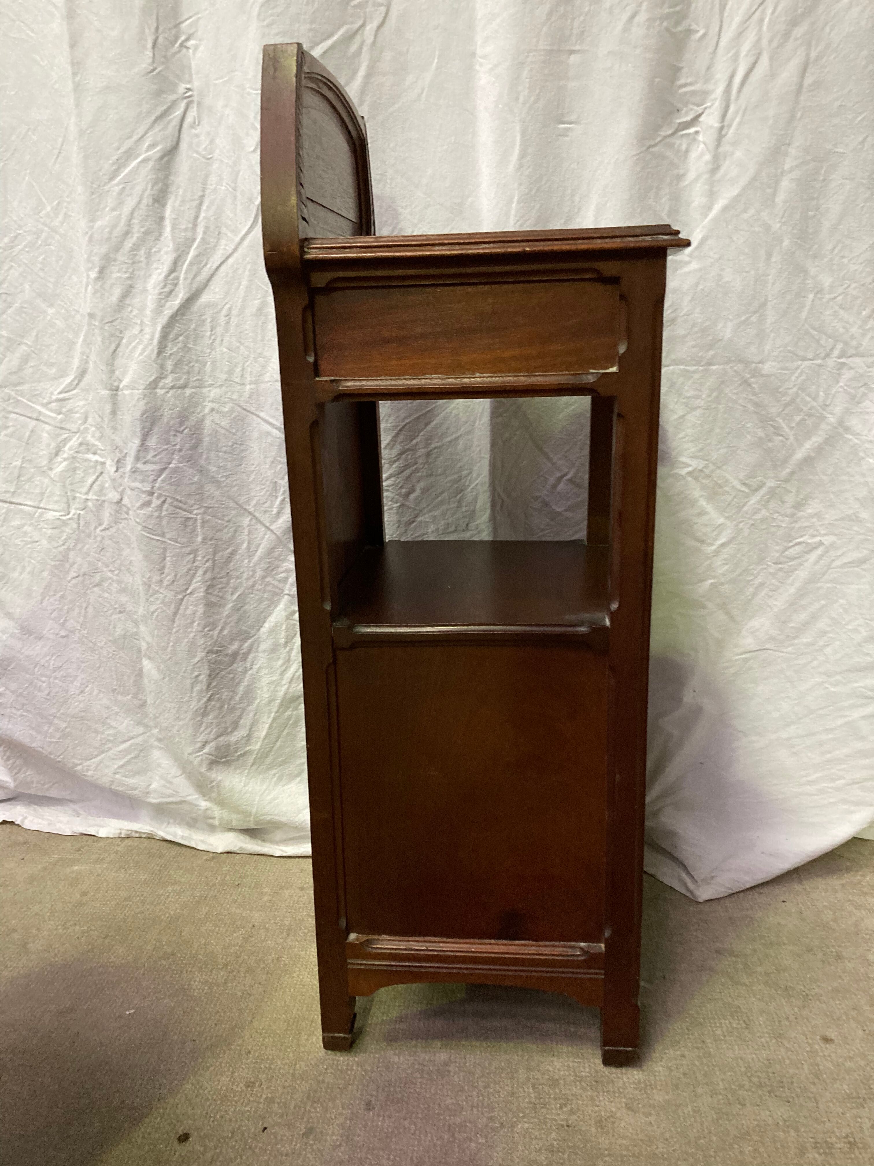Art Nouveau nightstand