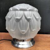 Art Deco ball ceiling light