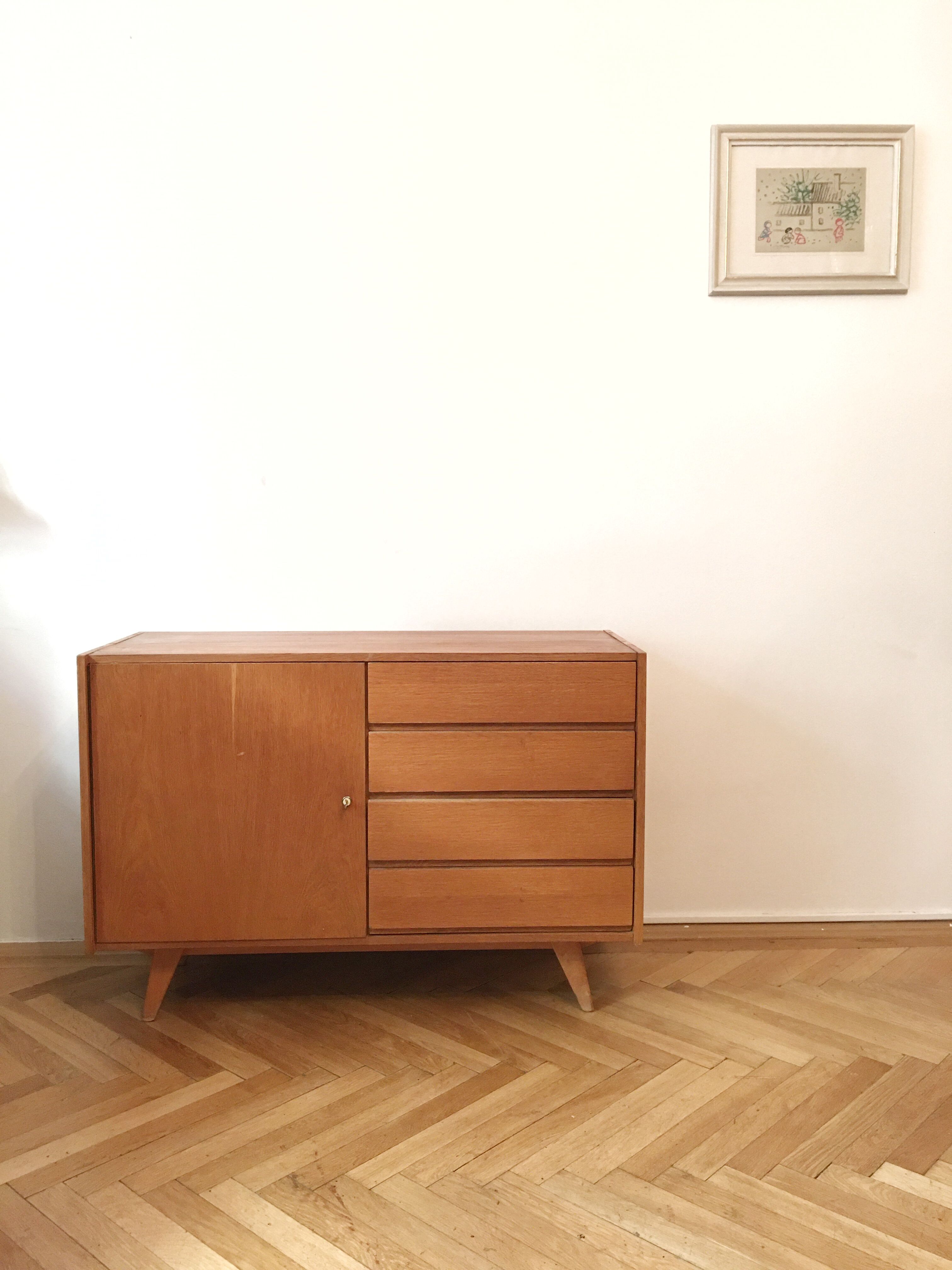 Sideboard U-460 by Jiri Jiroutek for Interier Praha, 1960s