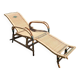 Chaise longue dite "Grand-Mère" en rotin