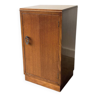 Vintage 1940’s bedside cabinet with decorative handle