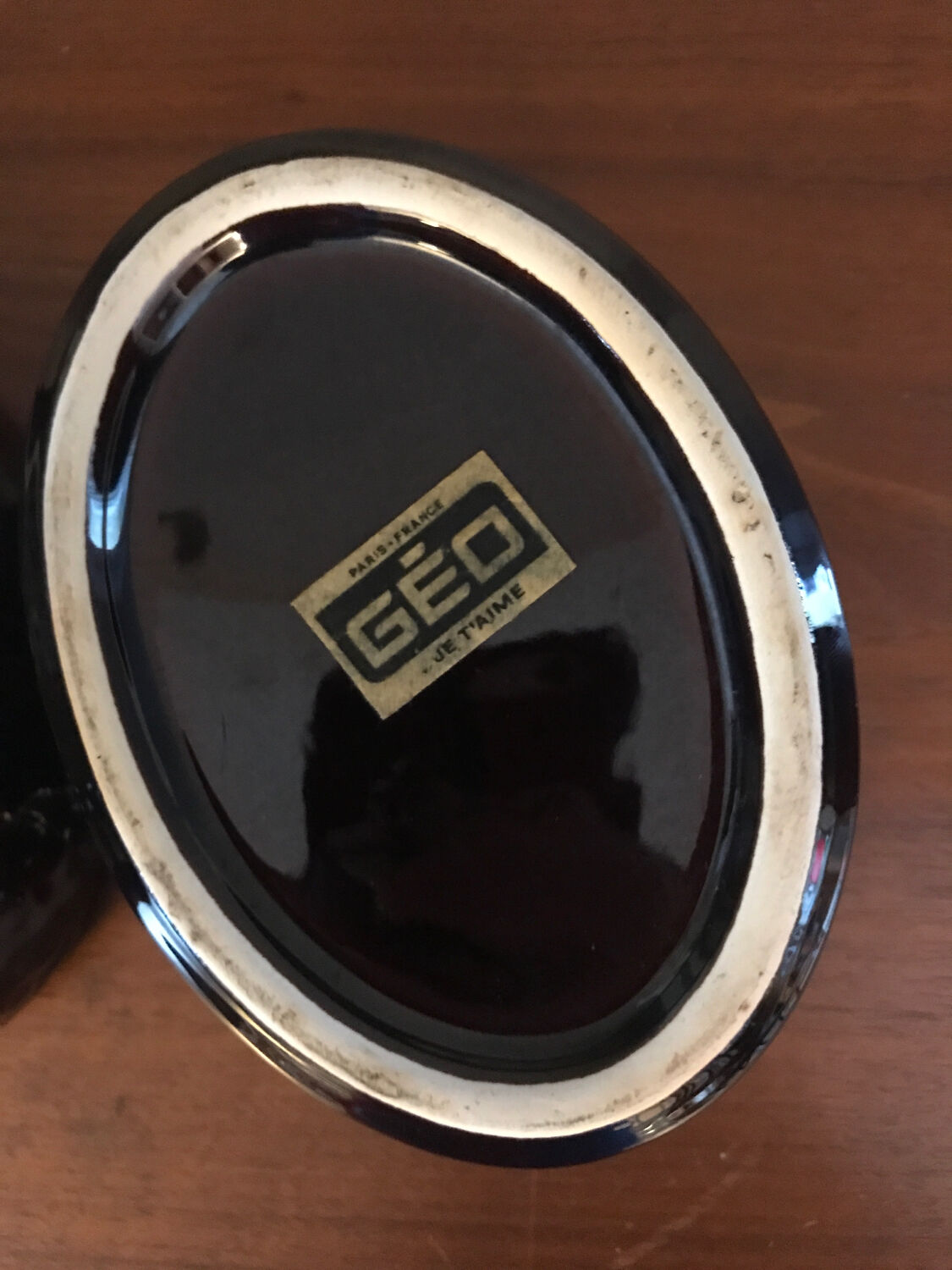 Terrine pigeon signed geo