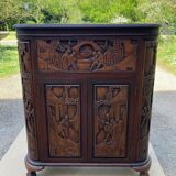 Bar origin Asia fully carved