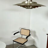 Old Scandinavian design suspension lamp Preben Fabricius and Jørgen Kastholm for Nordisk Solar vintage