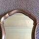Gilded wooden mirror