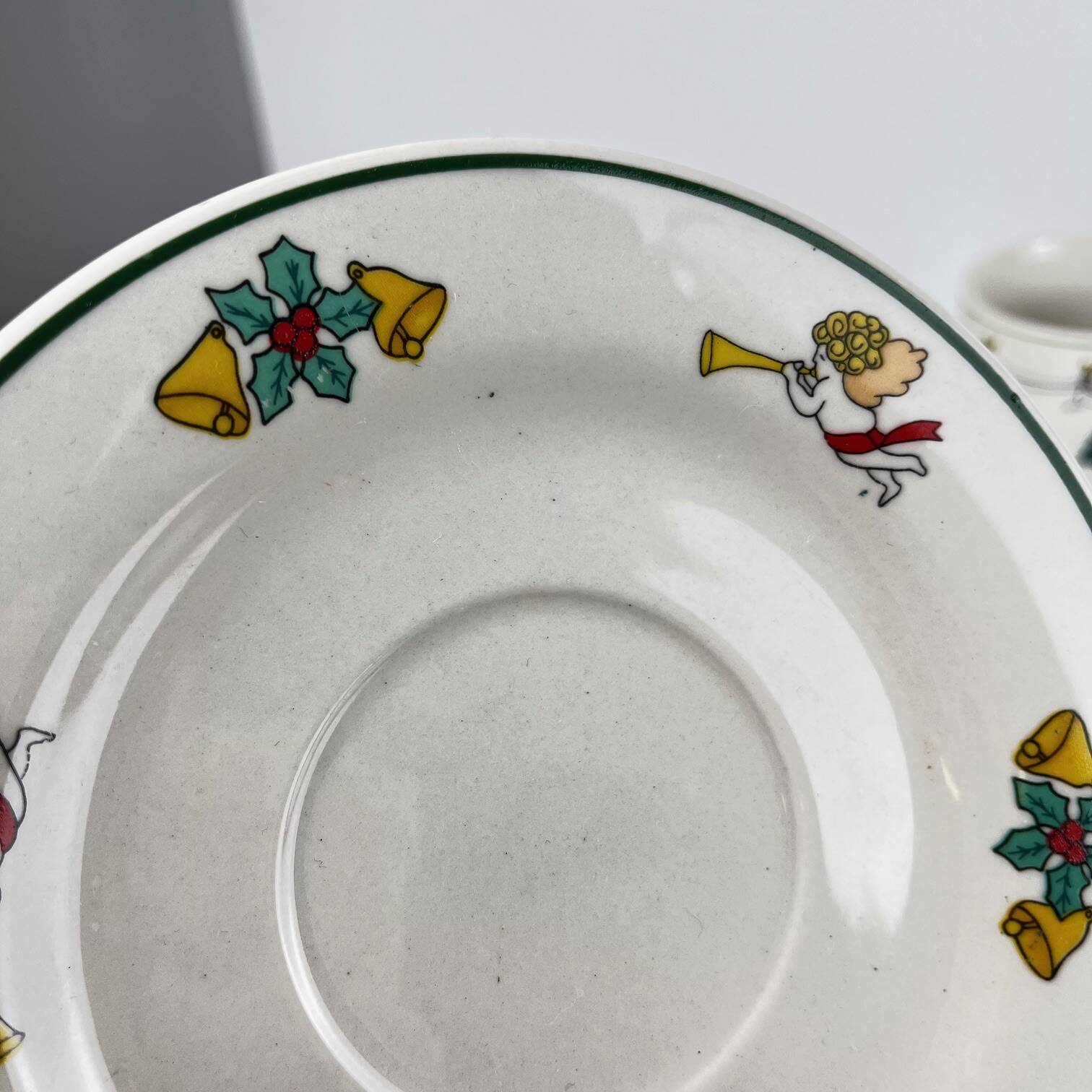 Set of 6 Christmas coffee/tea cups, 1980
