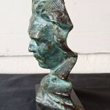 Beetoveen bronze mask