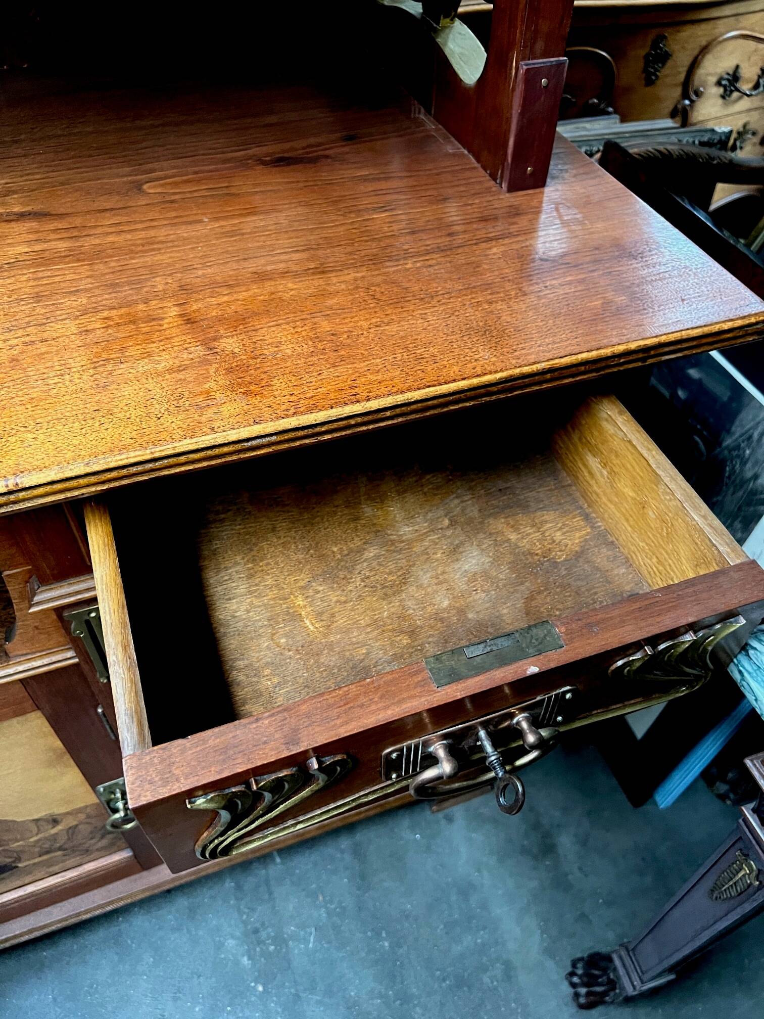 Art Nouveau style sideboard.