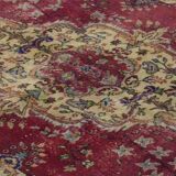 One-of-a-Kind Turkish Handwoven Vintage Rug - Timeless Vintage Elegance 286x 162 cm