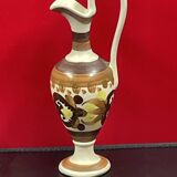 ewer soliflore vase in Quimper earthenware 19 cm