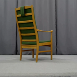 Oak wood armchair 1950