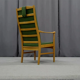 Oak wood armchair 1950