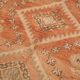Peach Vintage Moroccan Rug 173 x 277 cm, Berber Wool Rug, Handmade Rug Boho