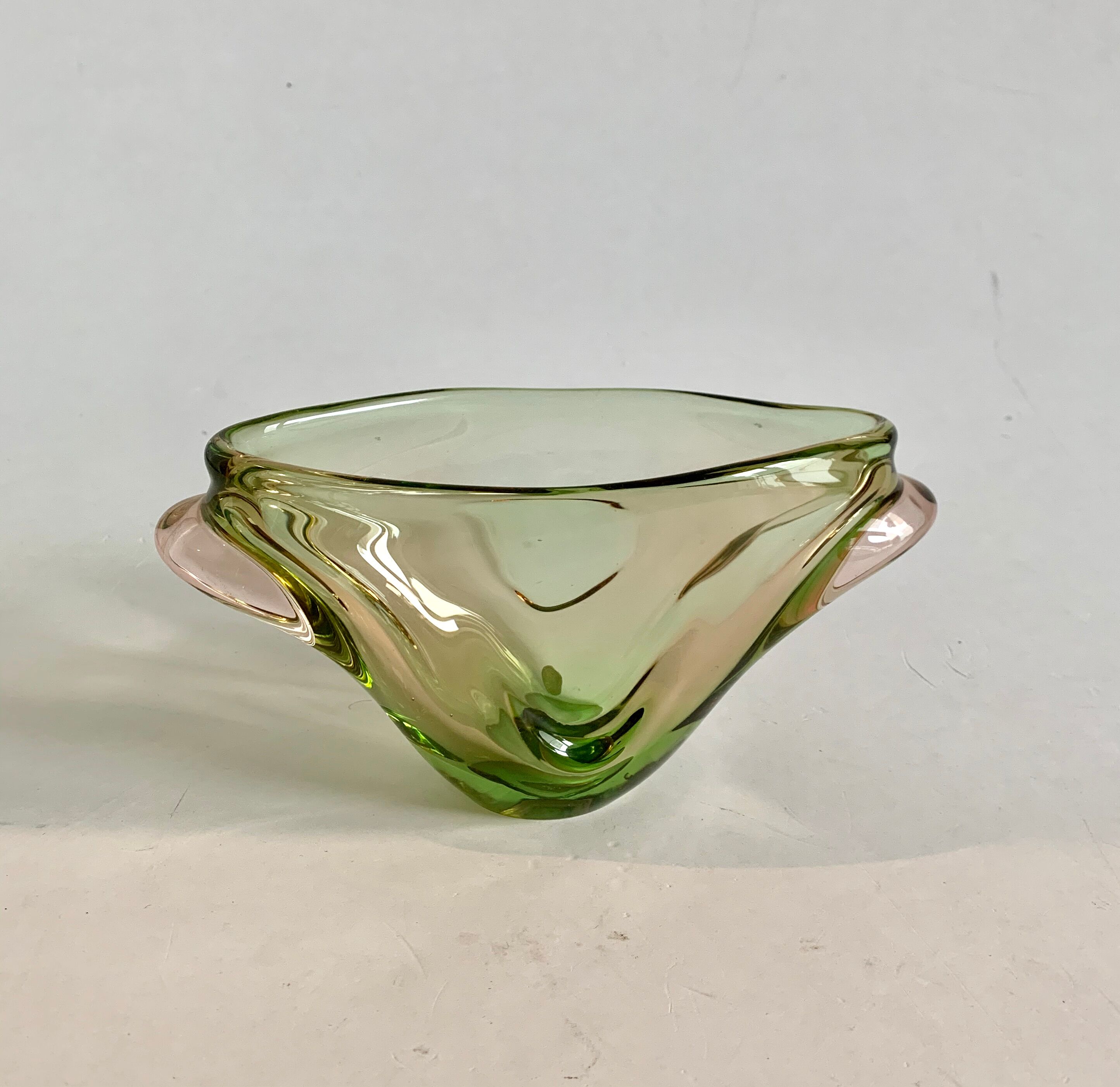Bowl by J.Hospodka for Chribska Sklarna, 1960