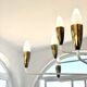 Chandelier 12 arms attributed to Stilnovo,1950