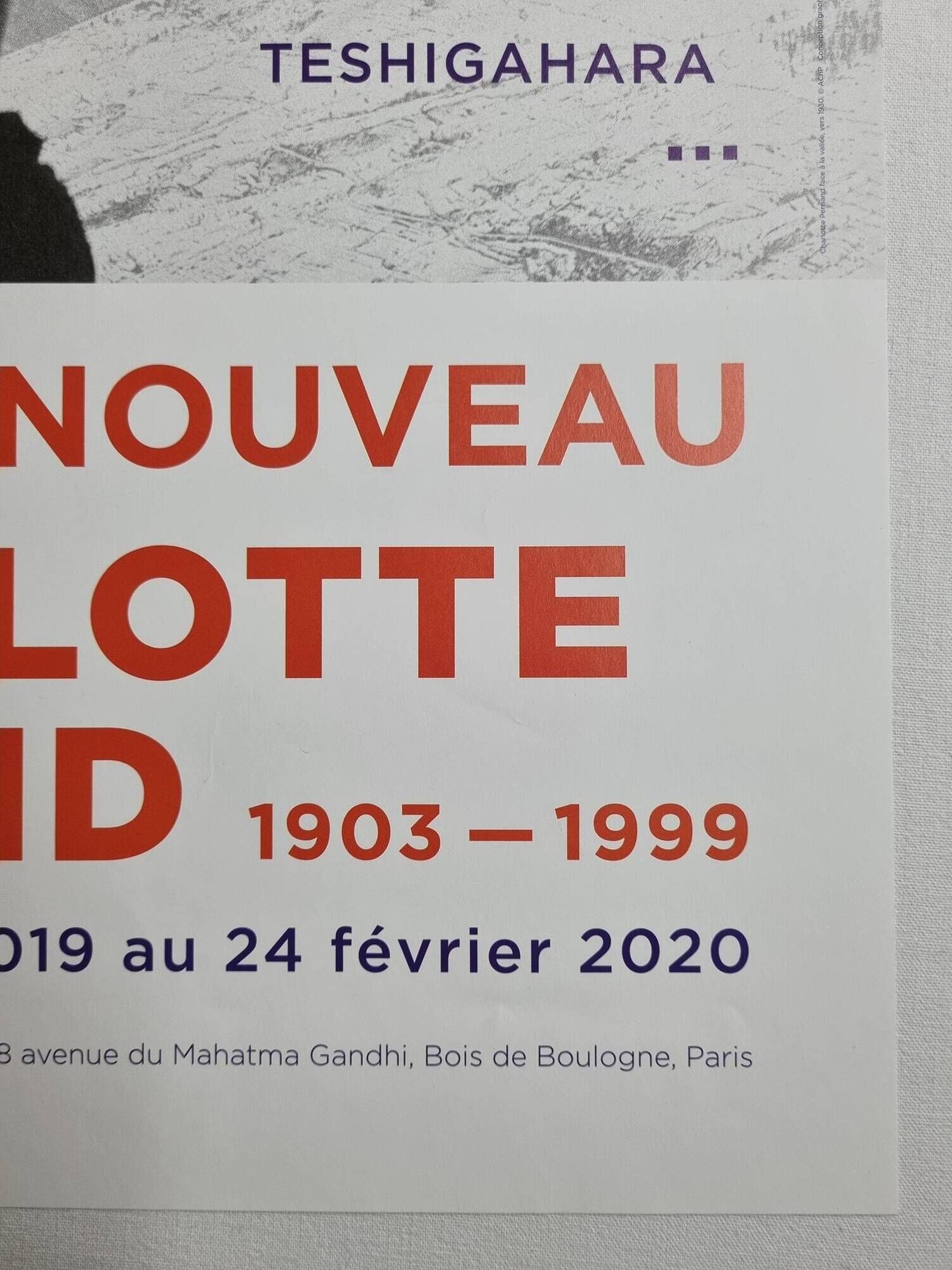 Poster Charlotte Perriand: The New World at the Louis Vuitton Foundation