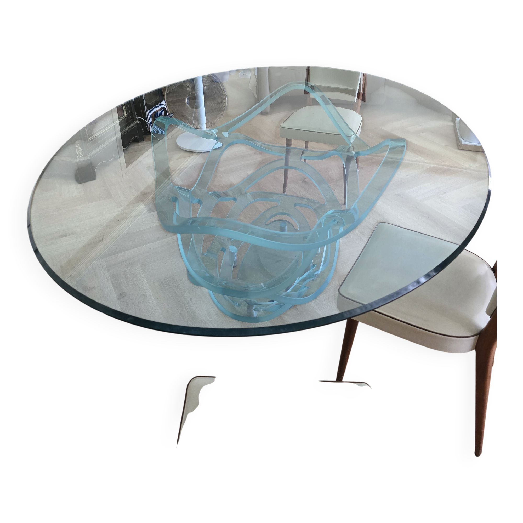 Table de repas Neolitico 72 ovale