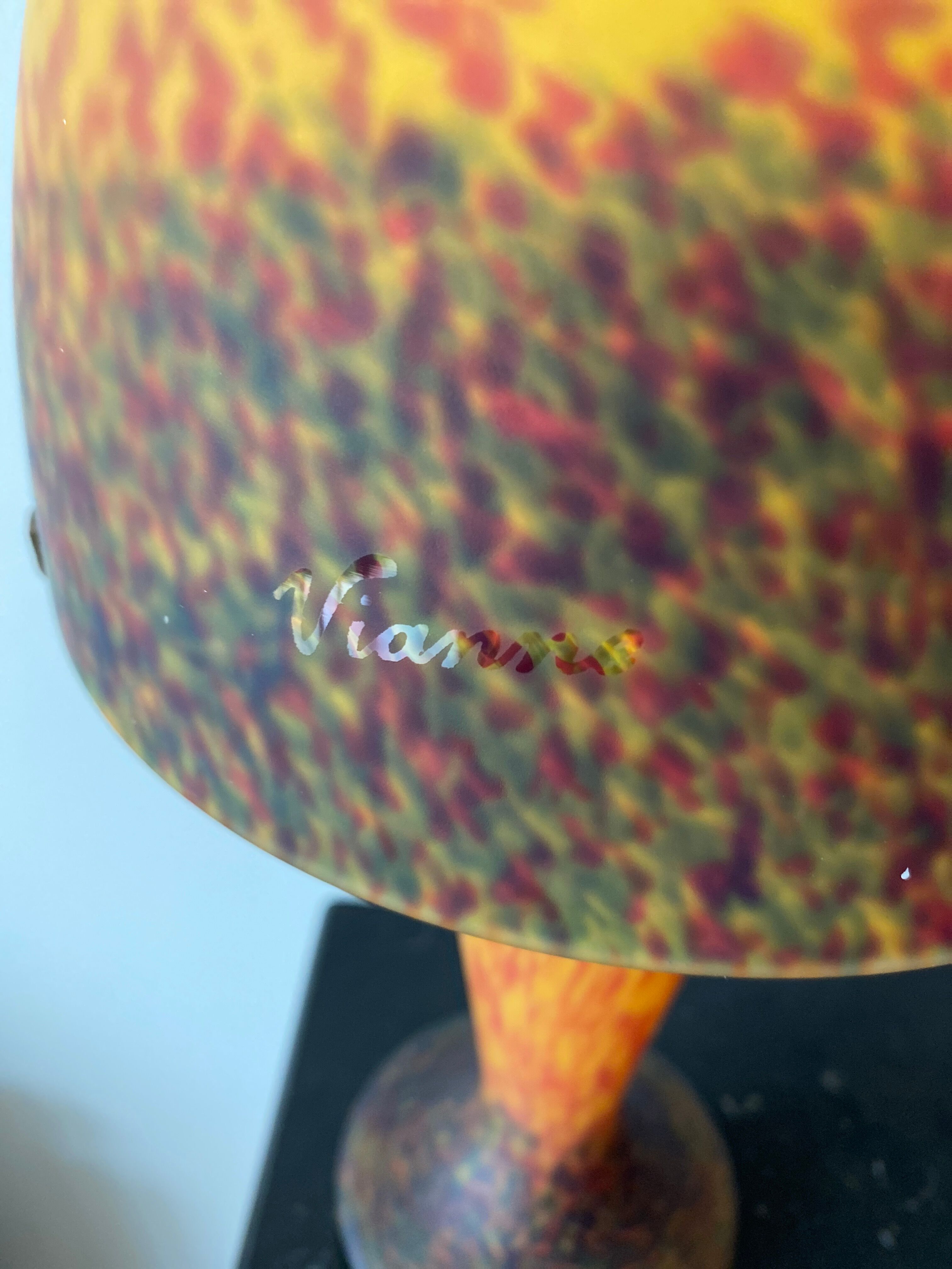 Vianne glass paste lamp