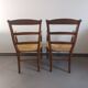Pair of Armchairs in Cherry Wood