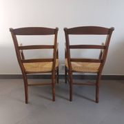 Paire De Fauteuil En Merisier