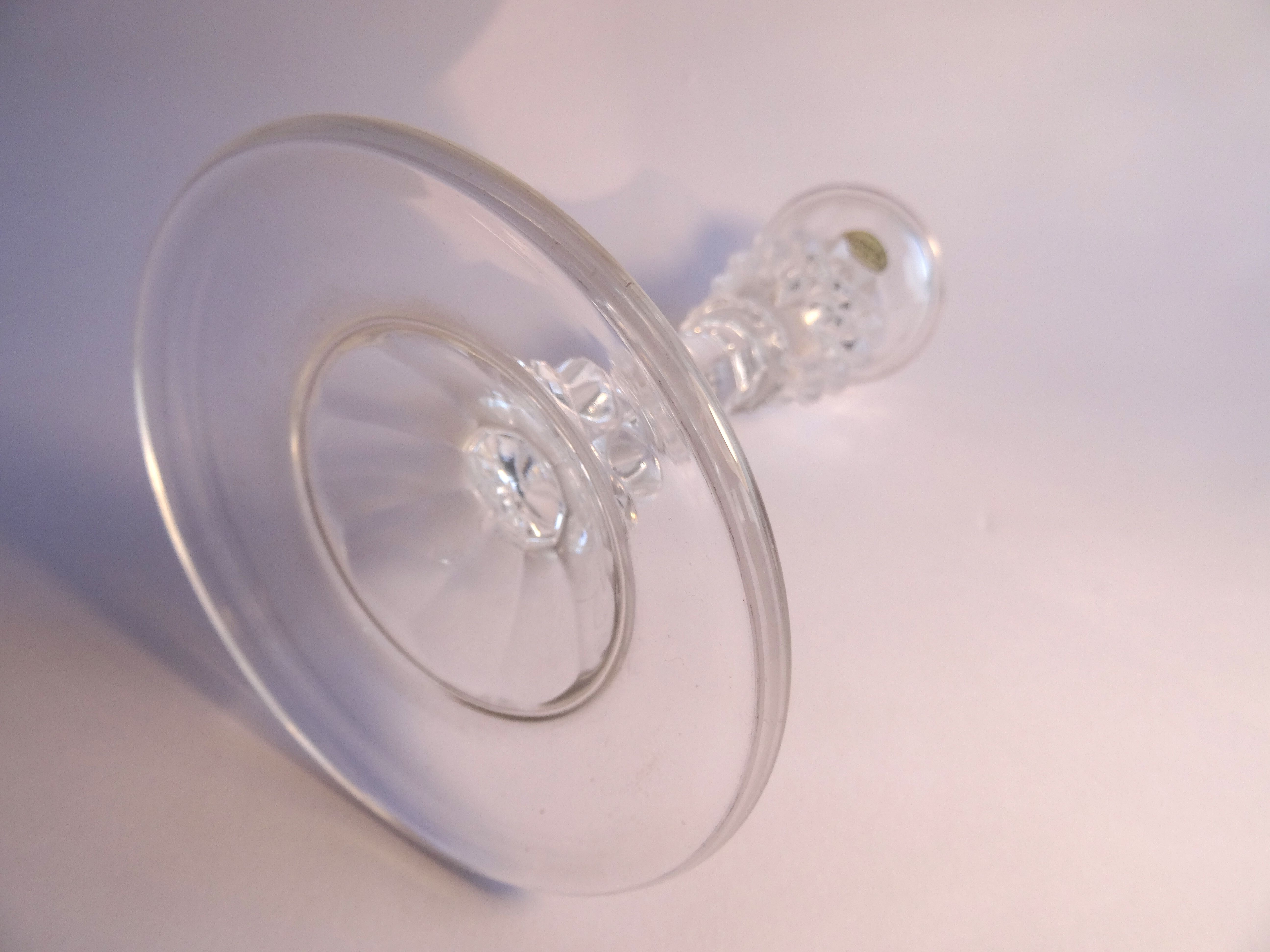 Arques crystal candle holder