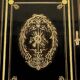 Napoleon III style commode, decorated with brass marquetry and gilded bronze mounts.