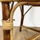 Duo d'anciens fauteuils en osier adulte et enfant